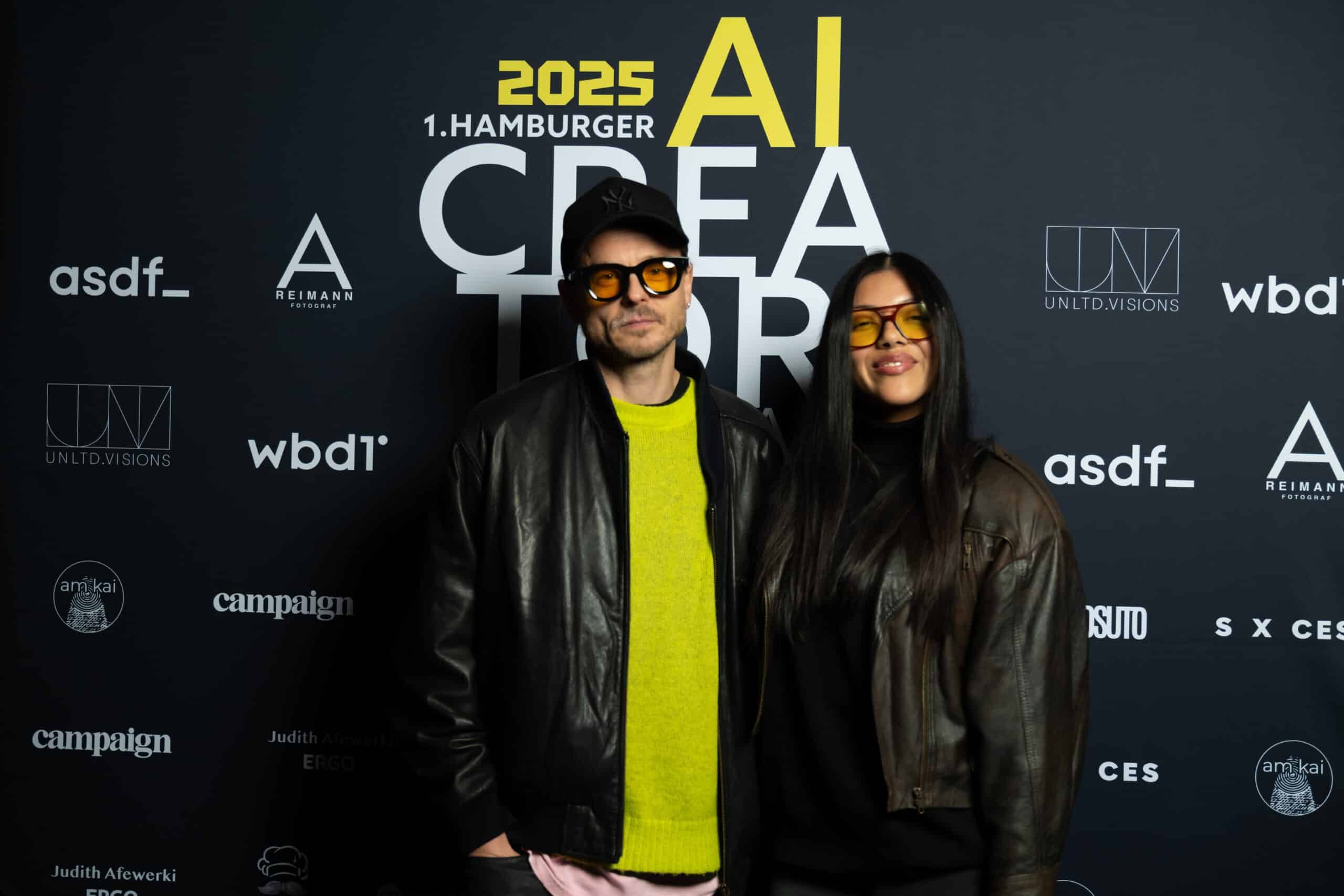 Reno Mezger und Rapperin Charlize – Echtzeit-AI-Poesie Rote Rosen – HAIC Awards 2025