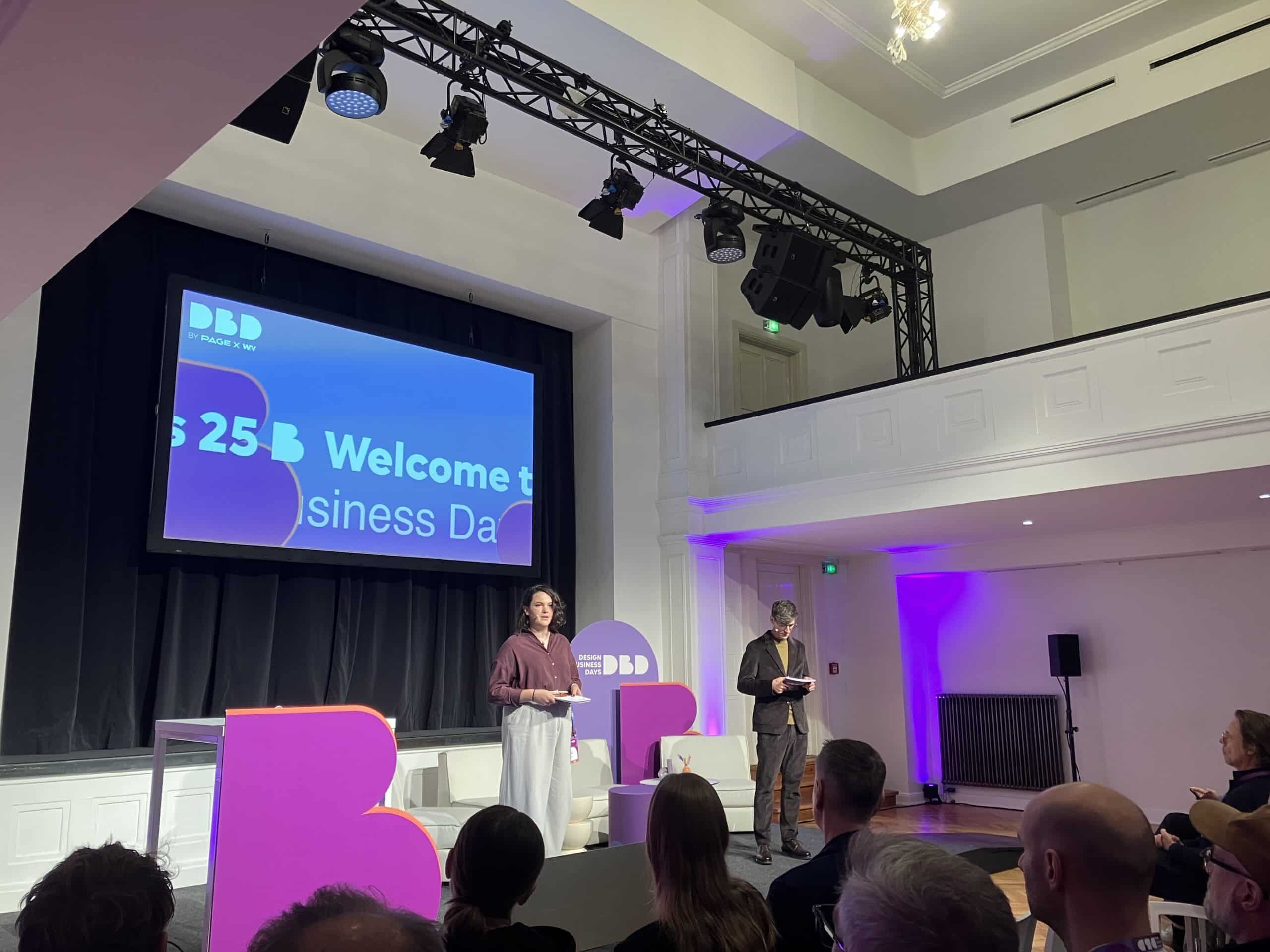 Design Business Days 2025 - Anne Kaiser und Conrad Breyer