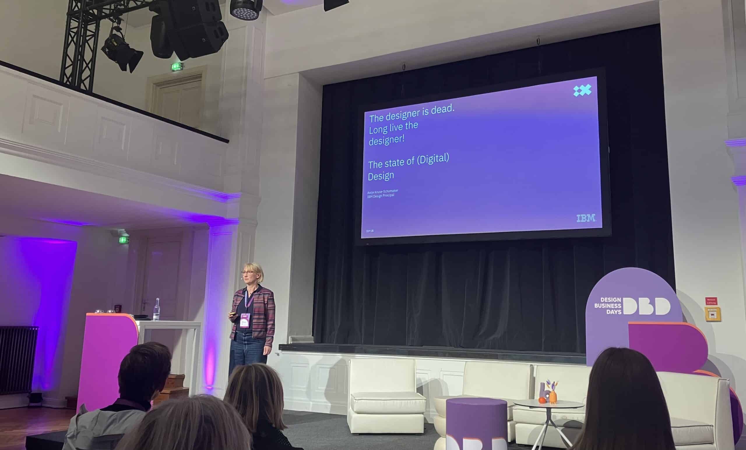 Keynote von Antje Kruse-Schomaker (IBM iX)